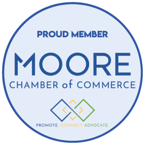 Moore Chamber of Commerce Member Badge